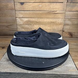 Nike Air Force 1 Womens Size US 6 Lover XX Premium Black BV8249-001 Mule Shoes